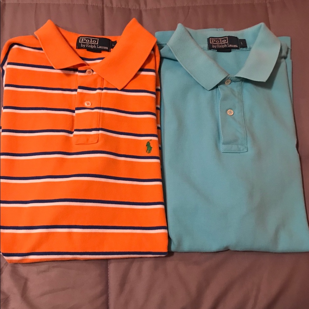 Bundle- 4 Ralph Lauren polos. - Picture 2 of 3